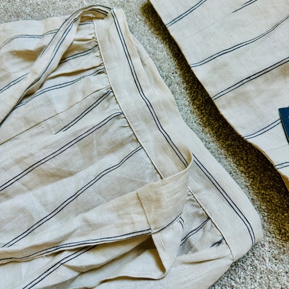 Reformation Linen Molto Two Piece Size XS NWT Positano - Picture 10 of 13